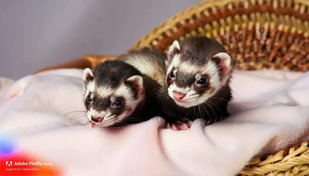 Ferret Babies: The Whole Kit and Caboodle