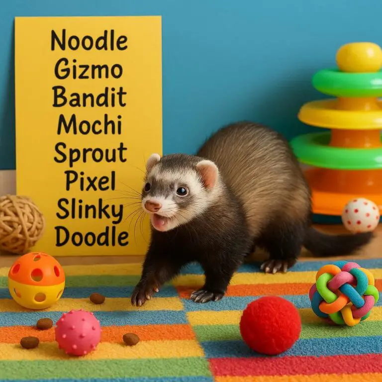 Unique Names For Your Pet Ferret