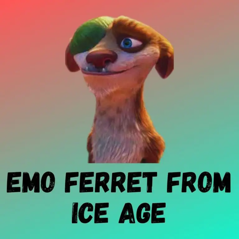 Discover the Enigmatic Charm of Emo Ferret from Ice Age Franchise