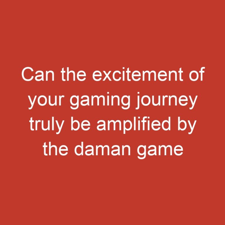 Can the excitement of your gaming journey truly be amplified by the daman game apk