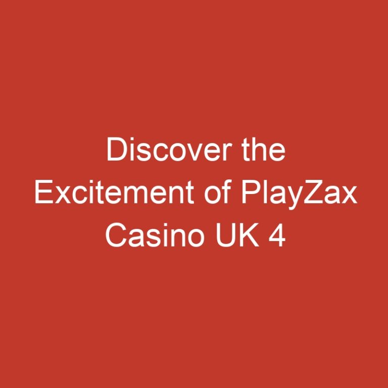 Discover the Excitement of PlayZax Casino UK 4